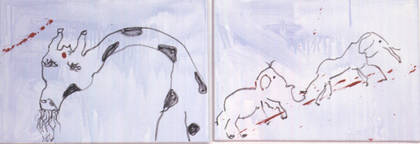 Fabelhafte Wesen wise elefantos, 42 x 61 cm